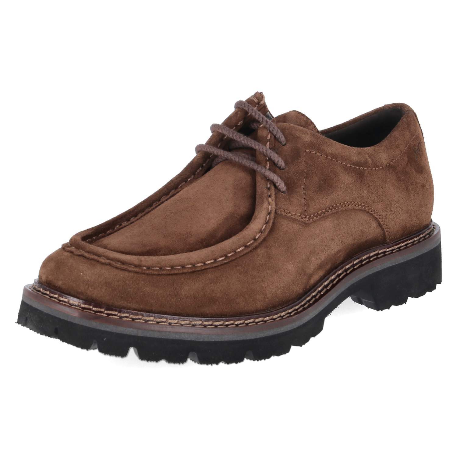 SIOUX Sioux Schnürschuhe 11691 Herren Rauleder brown Schnürschuh – Bild 2 von 5