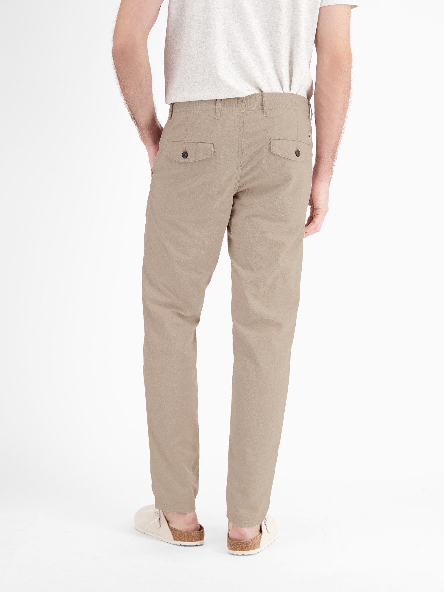 LERROS Chinohose Sommerliche Chino mit Leinenanteil, RELAX FIT