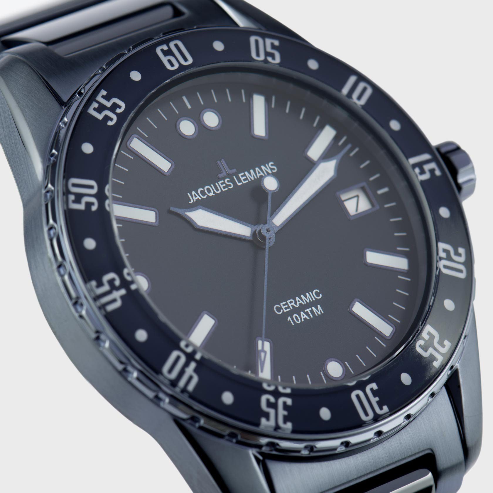 Jacques Lemans Keramikuhr Liverpool 42-10E, Quarzuhr, günstig online kaufen