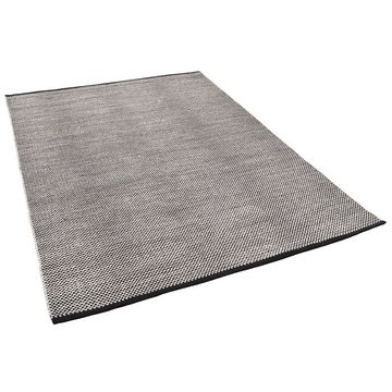 Wollteppich Baumwolle Natur Kelim Teppich Sandy Modern, Pergamon, Rechteckig, Höhe: 8 mm