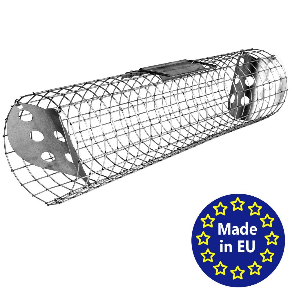 Lebendfalle Lebendfalle Tierfalle Kaninchenfalle Röhrenfalle Marder Falle 60x15 cm