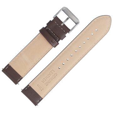 Victorinox Uhrenarmband 21mm Leder Braun 5803