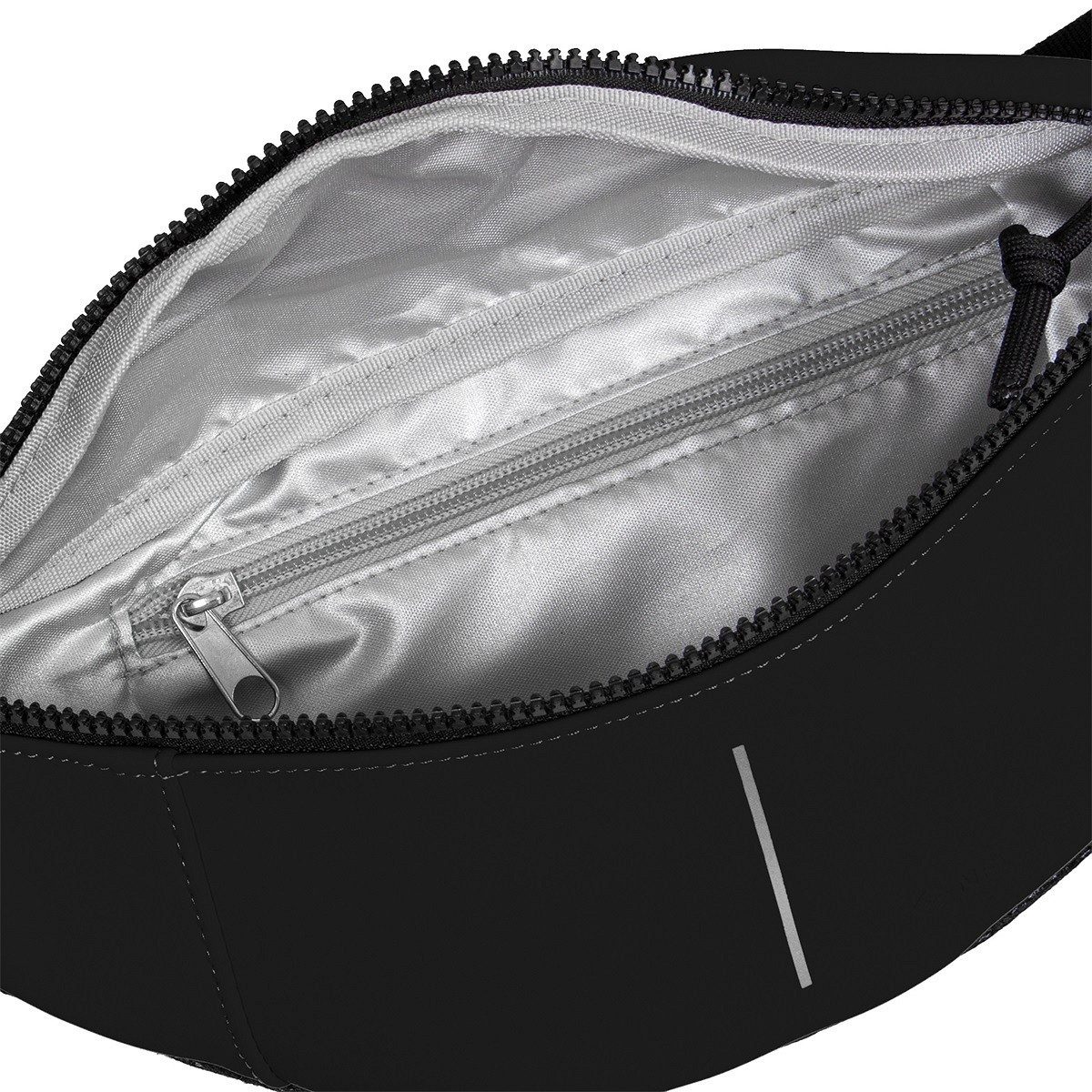 NEW REBELS Bauchtasche Waistbag, Crossbag, Gürteltasche, Mart Brooklyn, wasserabweisendes Planenmaterial, schwarz