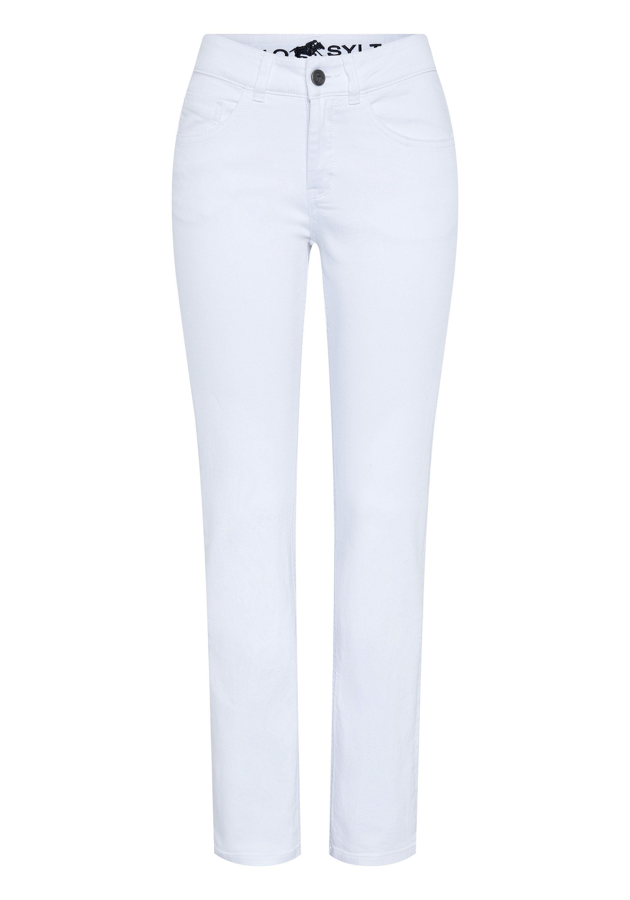 Polo Sylt 5-Pocket-Jeans aus Baumwoll-Elasthanmix im 5-Pocket-Stil