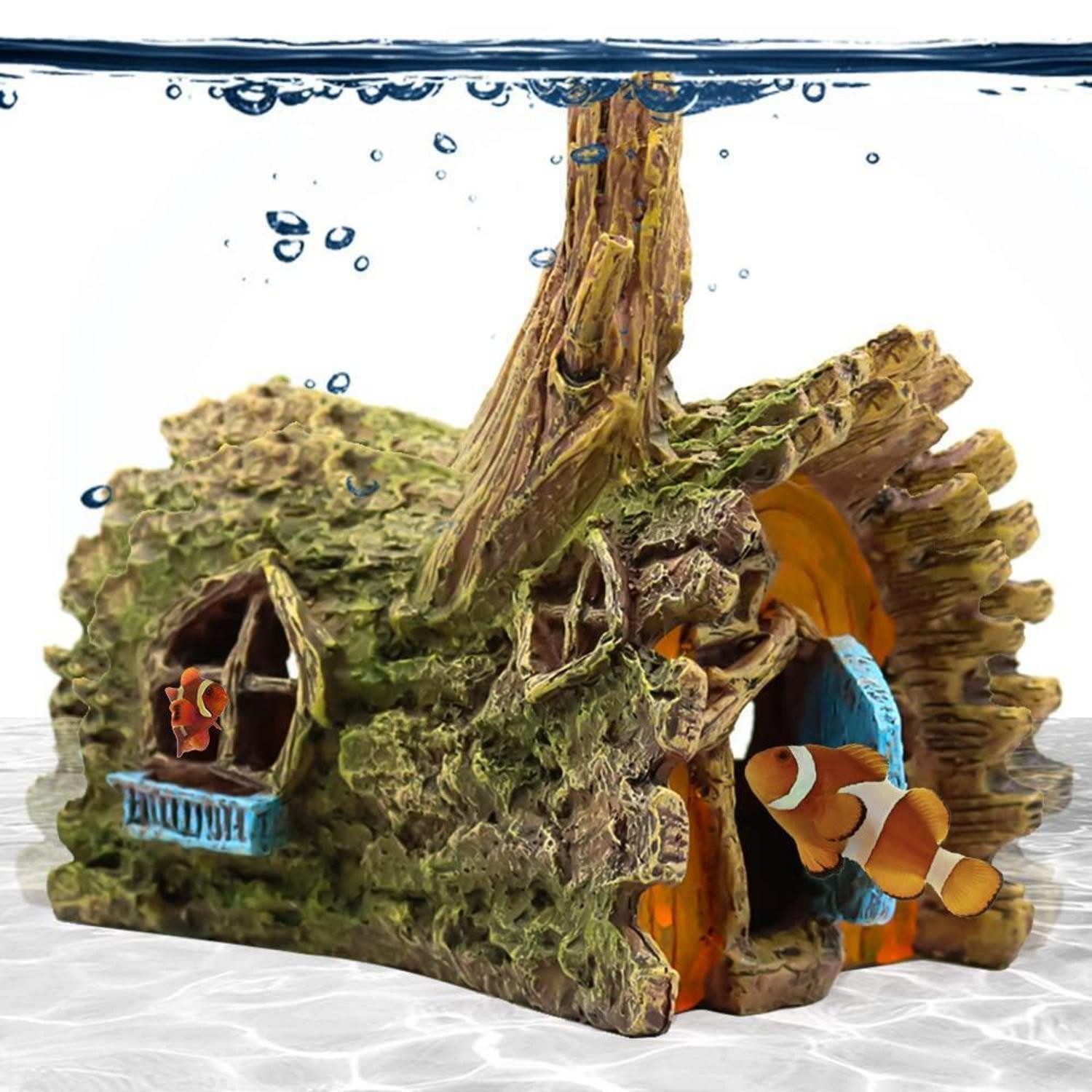 LuxusKollektion Aquariendeko Betta Holzhaus Aquarium Deko