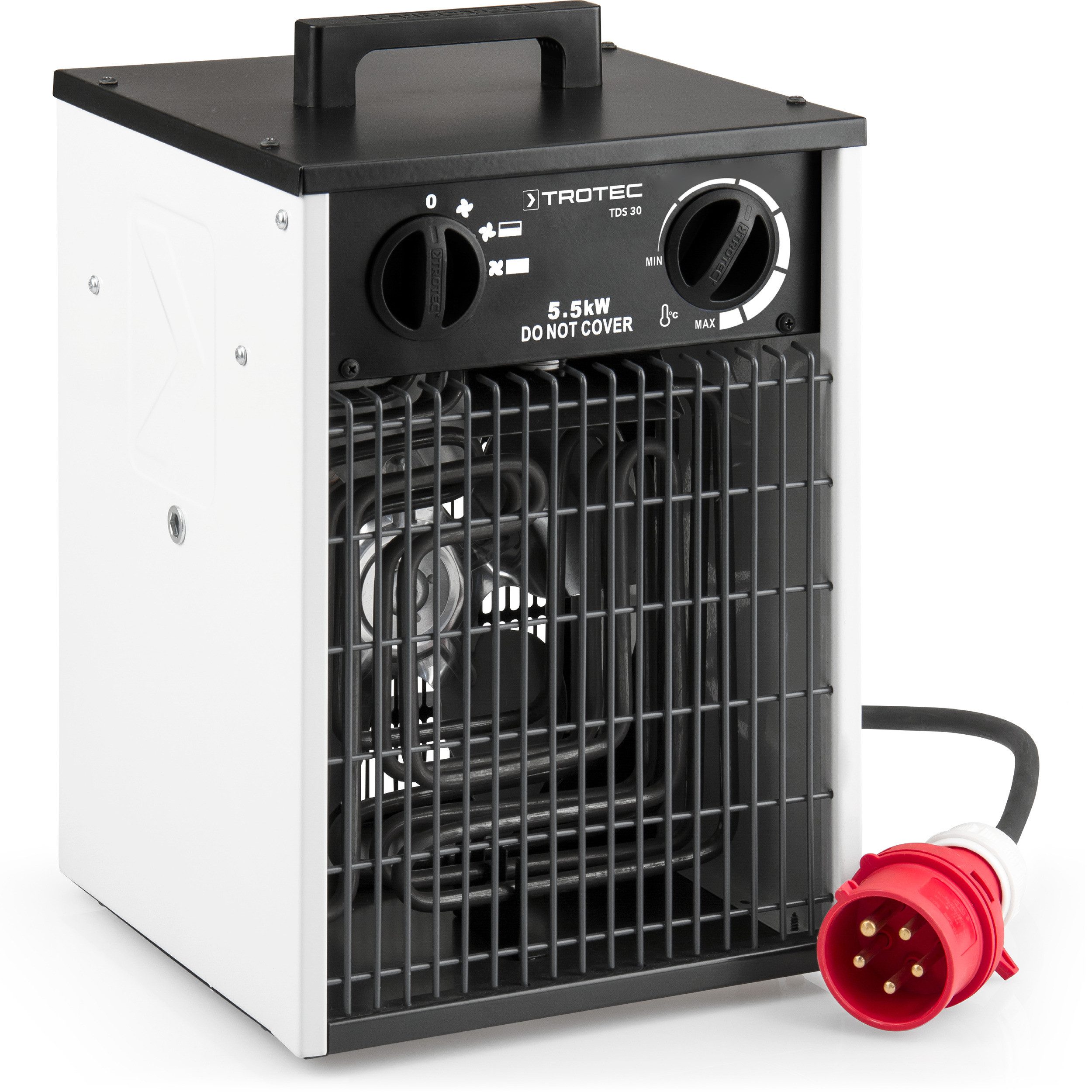 TROTEC Heizgerät Elektroheizer TDS 30, 5500 W Heizlüfter
