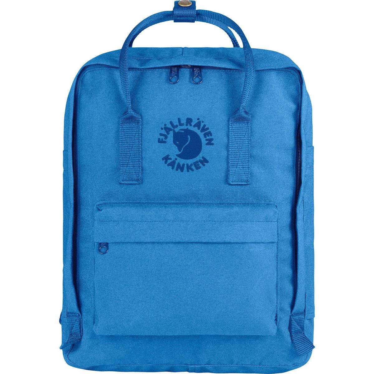 Fjällräven Tagesrucksack Re-kånken, Rucksack aus recyceltem Polyester, wasserfest, mit praktischen
