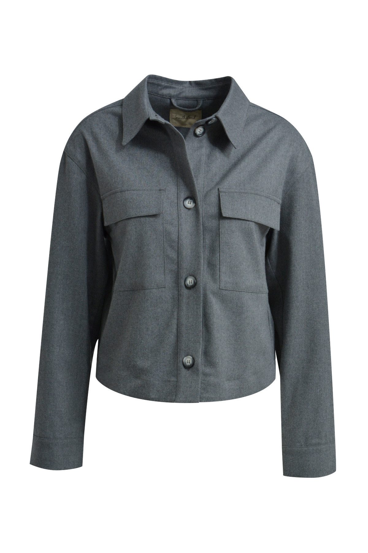 Smith & Soul Allwetterjacke FLANELL CARGO JACKET