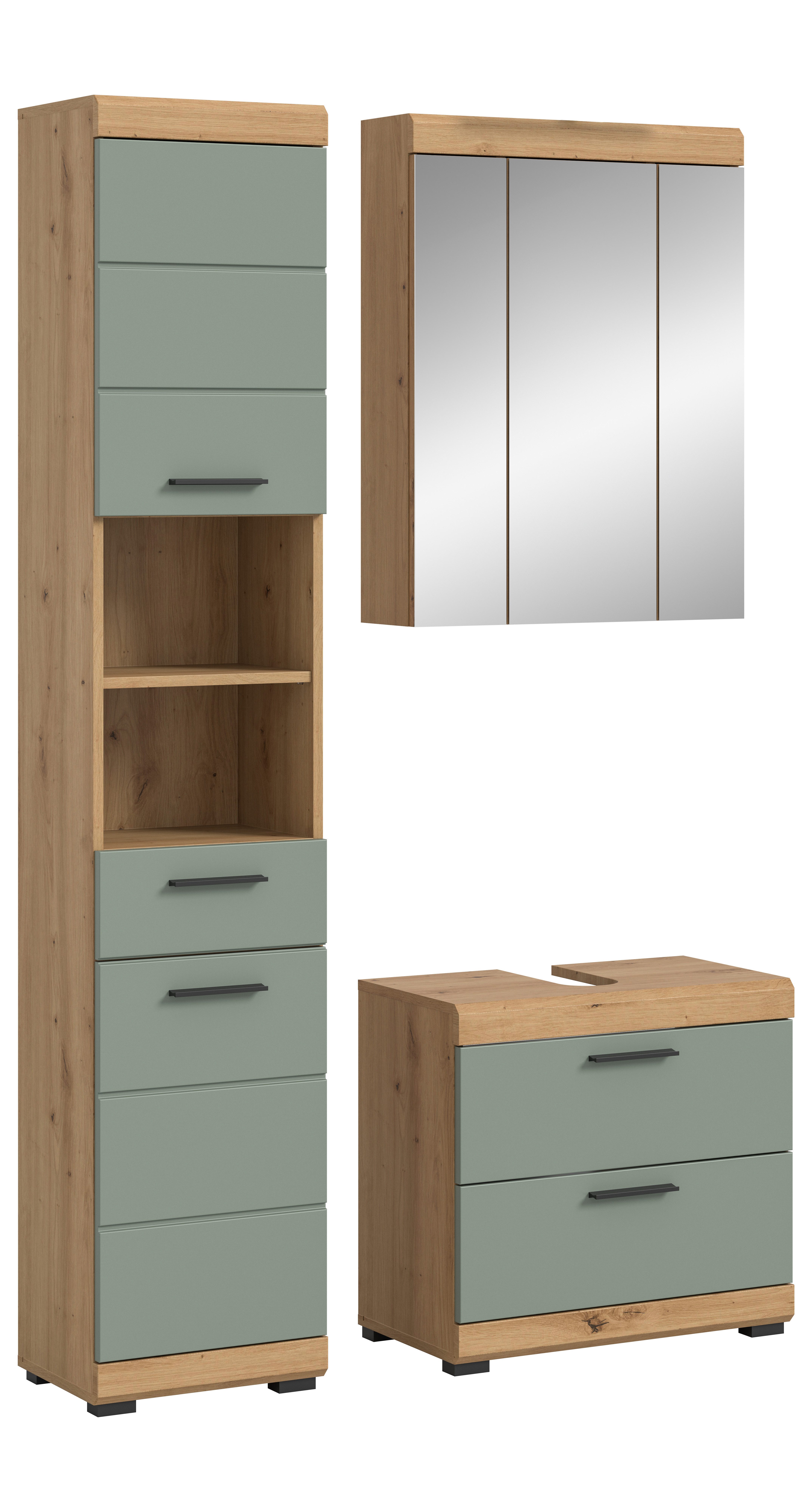 INOSIGN Badmöbel-Set Siena, 3 teilig, bestehend günstig online kaufen