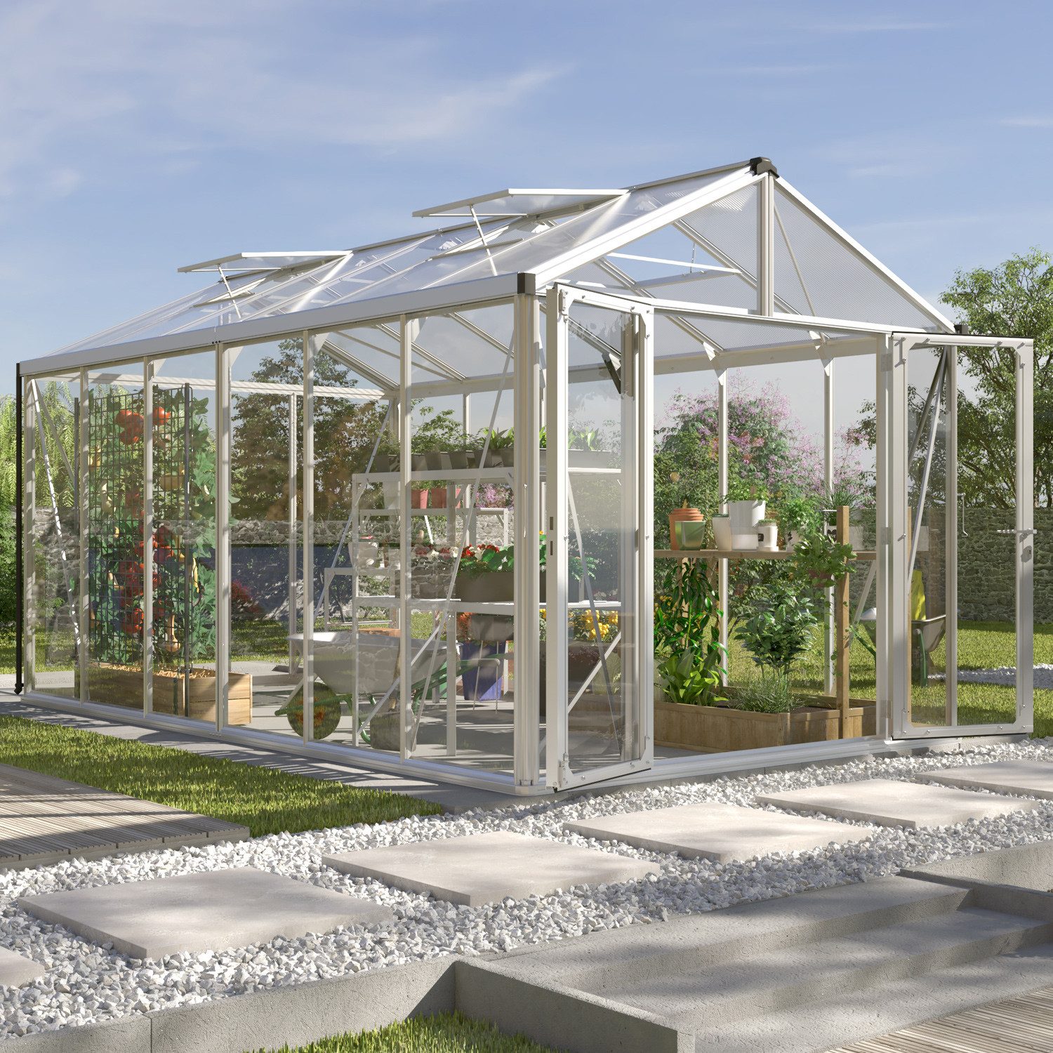 Vitavia Gewächshaus Zeus Comfort 11900,...