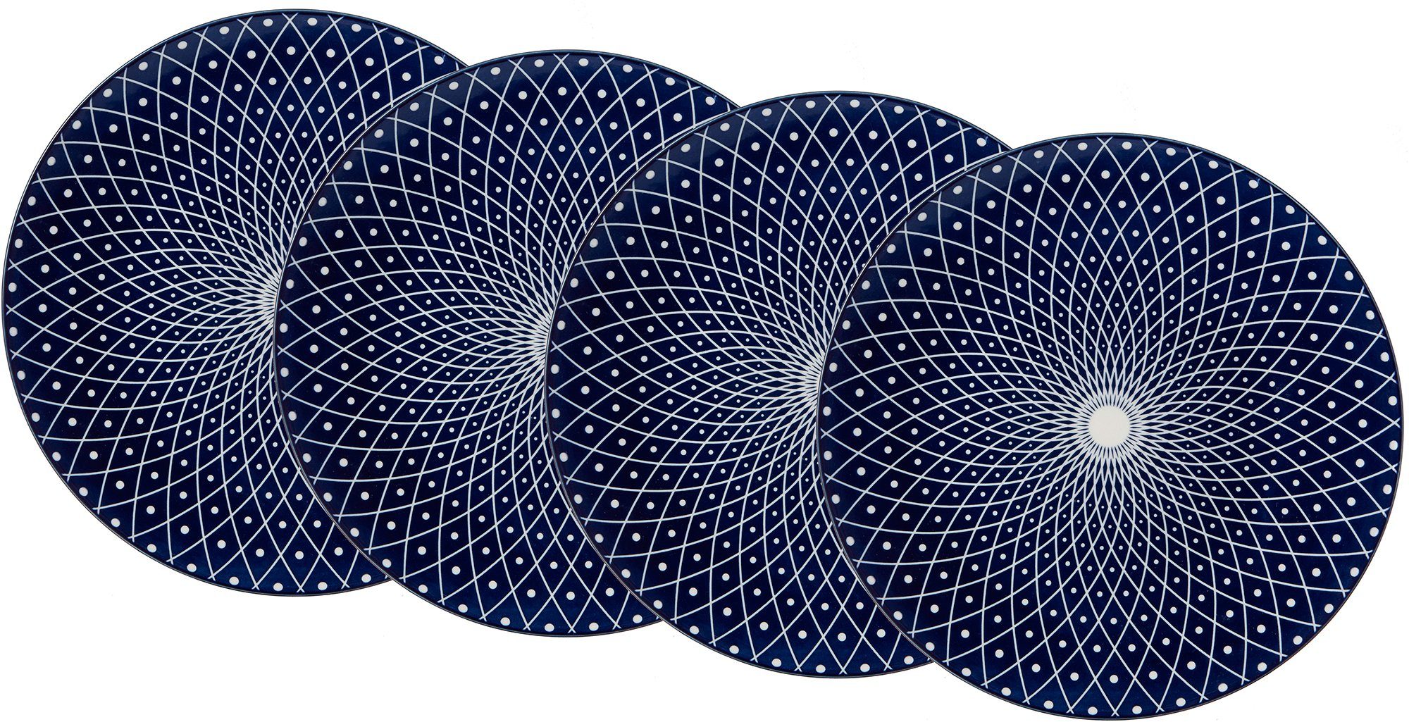 Ritzenhoff & Breker Speiseteller ROYAL REIKO, (4 St), Keramik. Reduzierter Preis € 44,00. Unverbindliche Preisempfehlung € 59,50