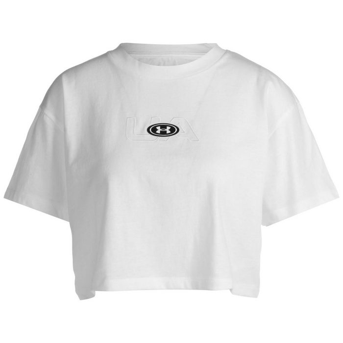 Under Armour® T-Shirt BRANDED LOGO CROP T-Shirt Damen