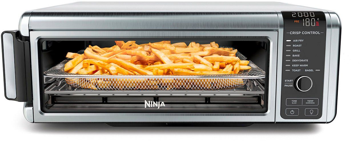 8-in-1-Fritteuse W, 1,0 Heißluftfritteuse Kapazität kg 33 cm 2400 oder NINJA SP101EU, incl. Pizza, Multiofen Foodi Zubehör