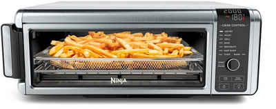 NINJA Heißluftfritteuse Foodi 8-in-1-Fritteuse Multiofen SP101EU, 2400 W, Kapazität 1,0 kg oder 33 cm Pizza, incl. Zubehör