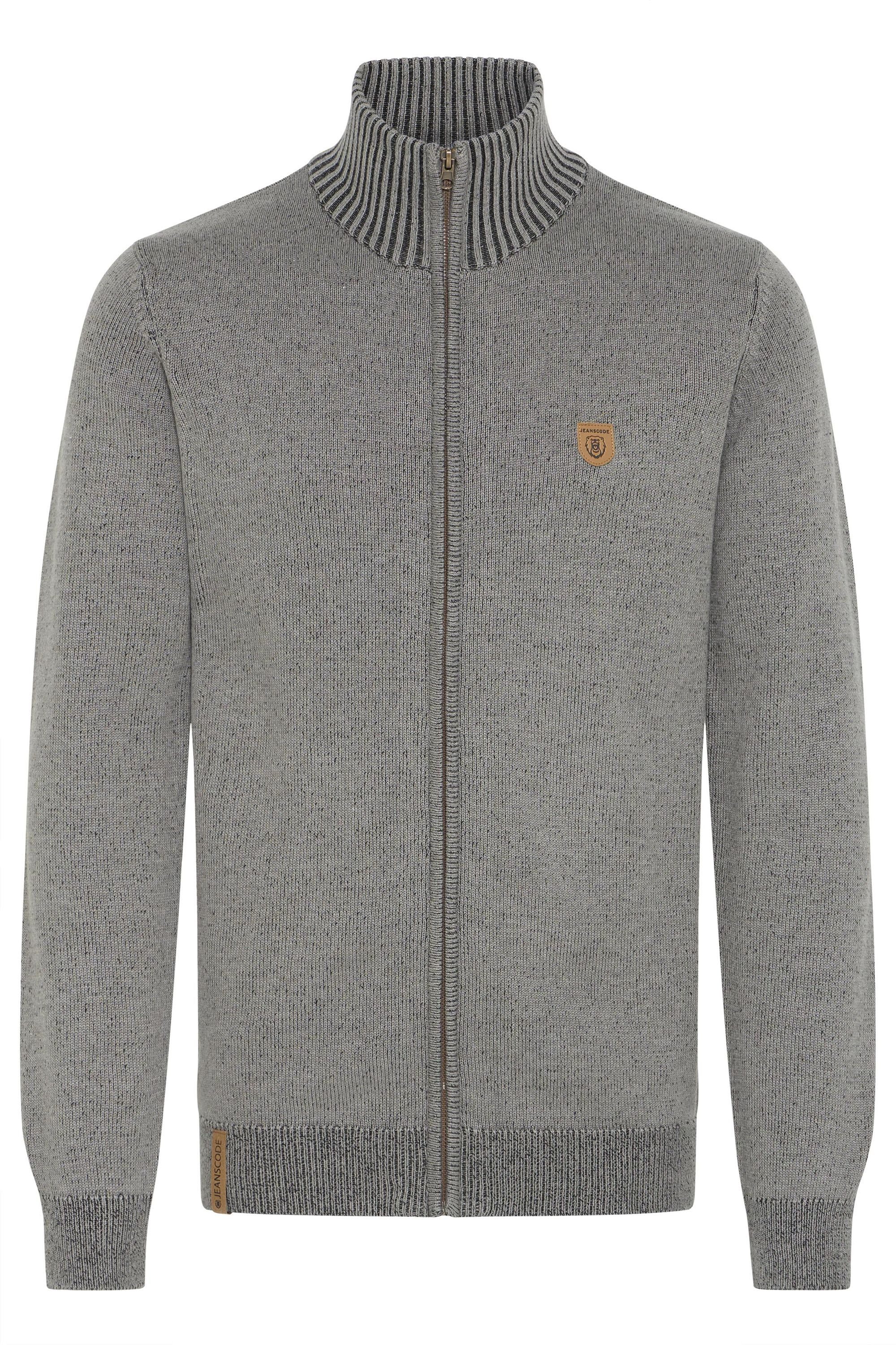Indicode Strickjacke IDAndy Cardigan mit Stehkragen günstig online kaufen