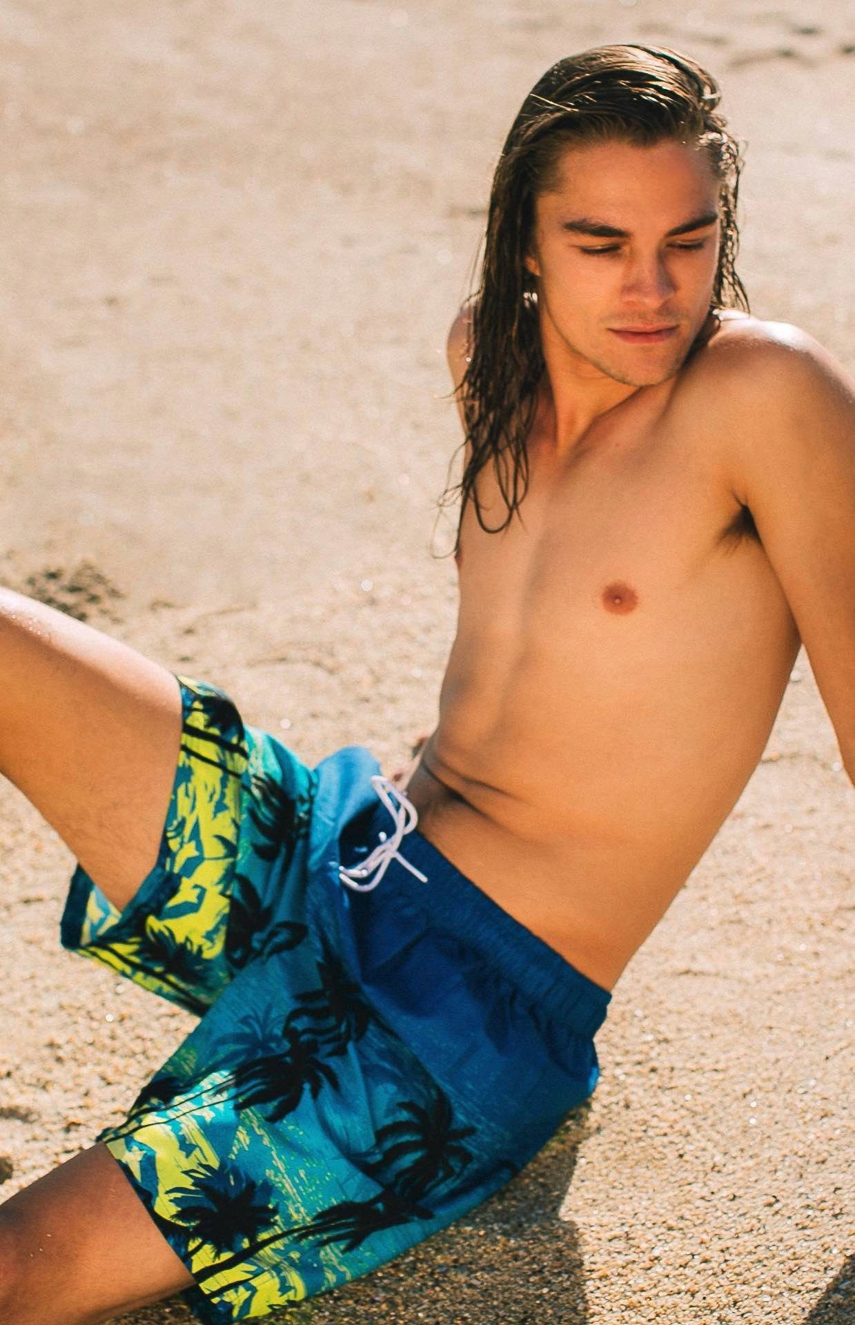Luvanni Badehose Badehose Herren Schnelltrocknende Beachshorts günstig online kaufen