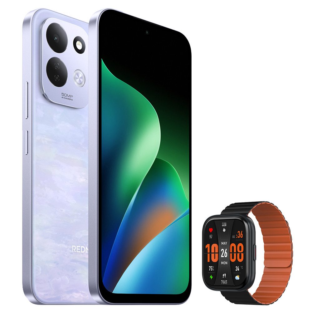 Xiaomi Redmi 17 4G 4+256GB Smartphone & Smartwatch Handy (50 MP Kamera)