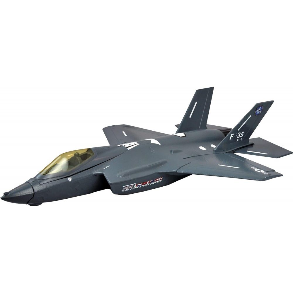 Amewi RC-Flugzeug AMXFlight F-35 Jet EPO PNP - Impeller Flugzeug - grau