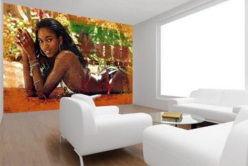 WandbilderXXL Fototapete African Beauty, glatt, Retro, Vliestapete, hochwertiger Digitaldruck, in verschiedenen Größen