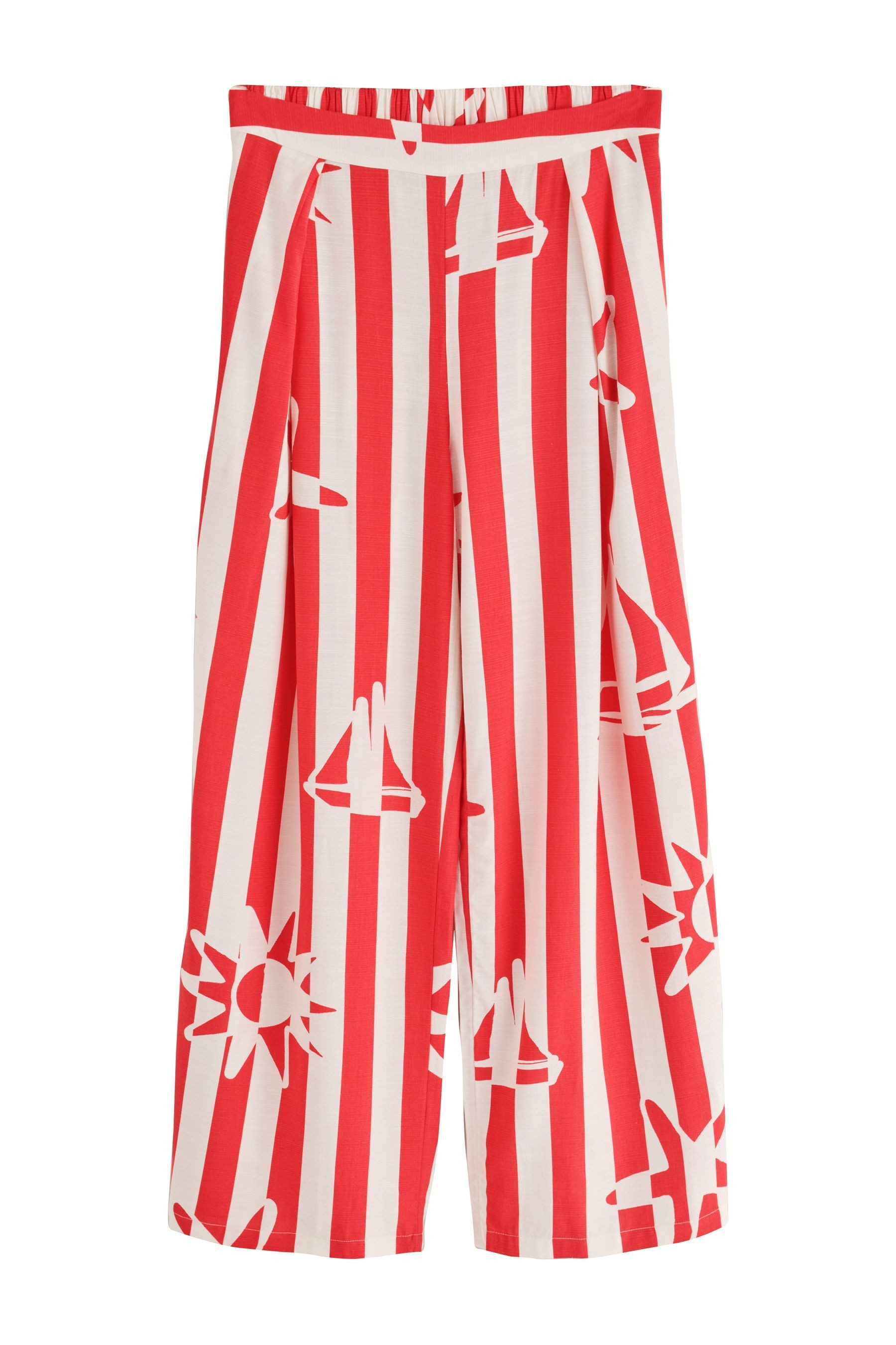 Next Palazzohose Bundfaltenhose mit weitem Bein (1-tlg)