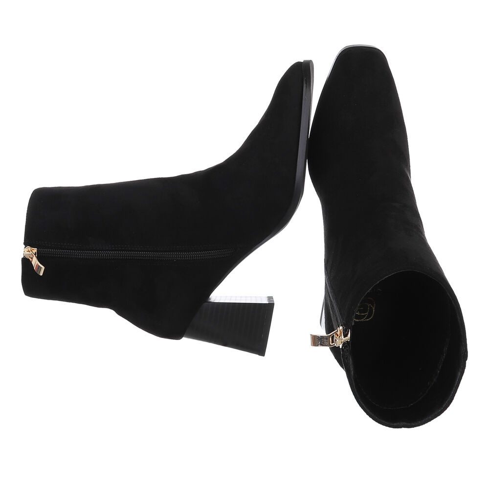 Ital-Design Elegante Stiefelette mit Blockabsatz für Damen Stiefelette (901 günstig online kaufen