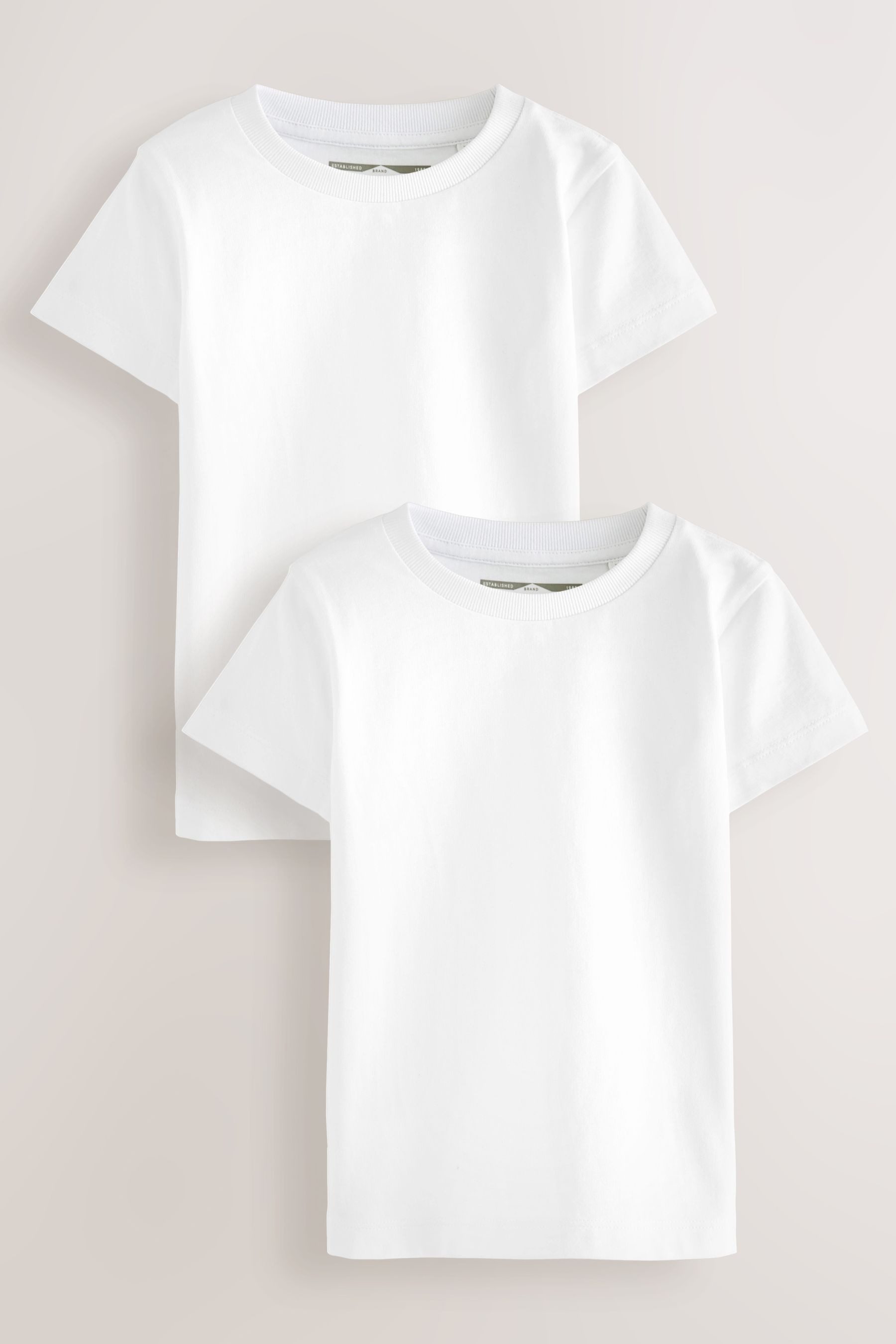 T-Shirt Kurzärmlige T-Shirts, 2er-Pack