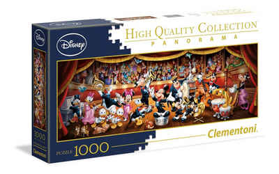 Clementoni® Puzzle »Disney Classic Orchestra Panorama 1000 Teile«, Puzzleteile