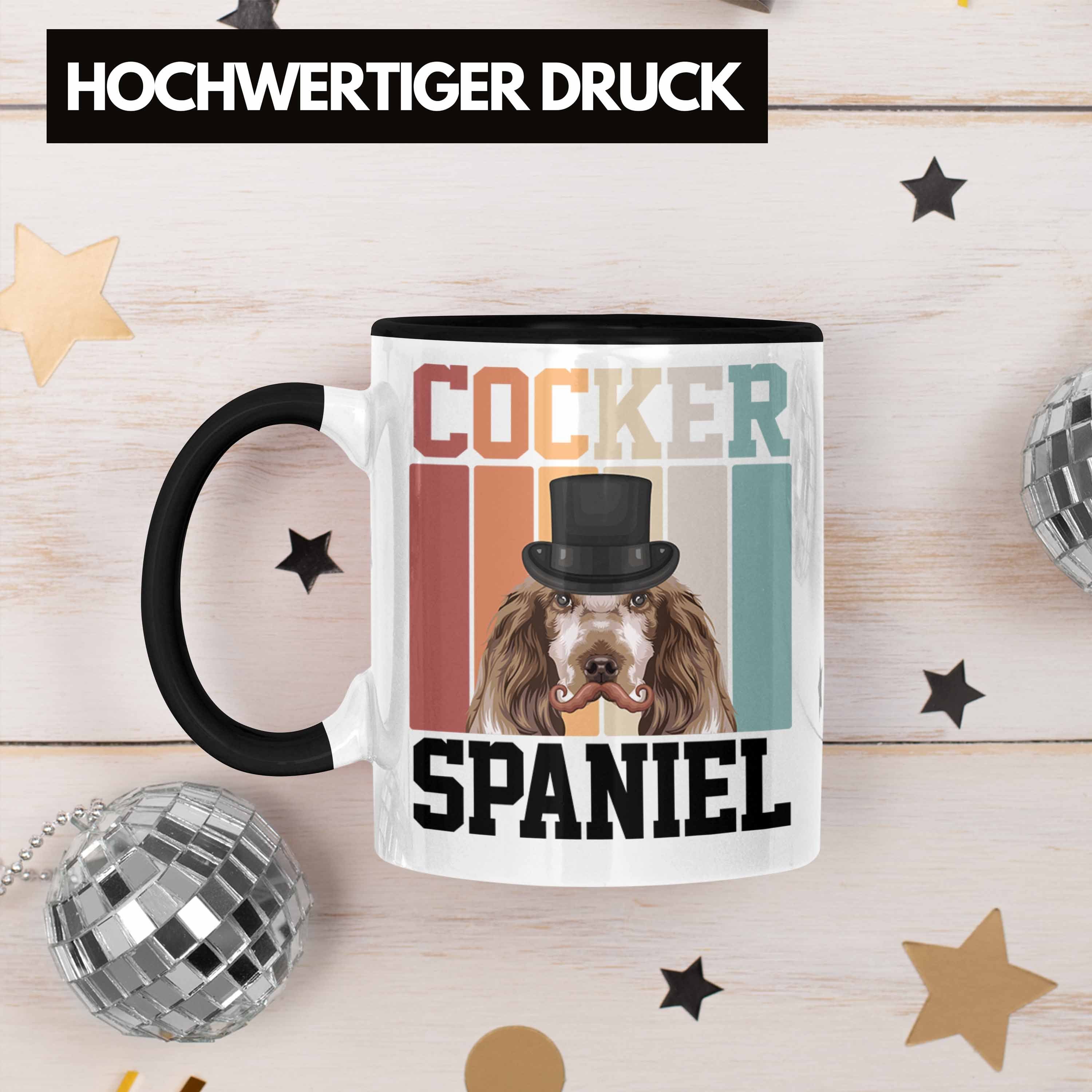 Besitzer Cocker Spruch Spaniel Tasse Schwarz Geschenk Re Lustiger Trendation Tasse Geschenkidee