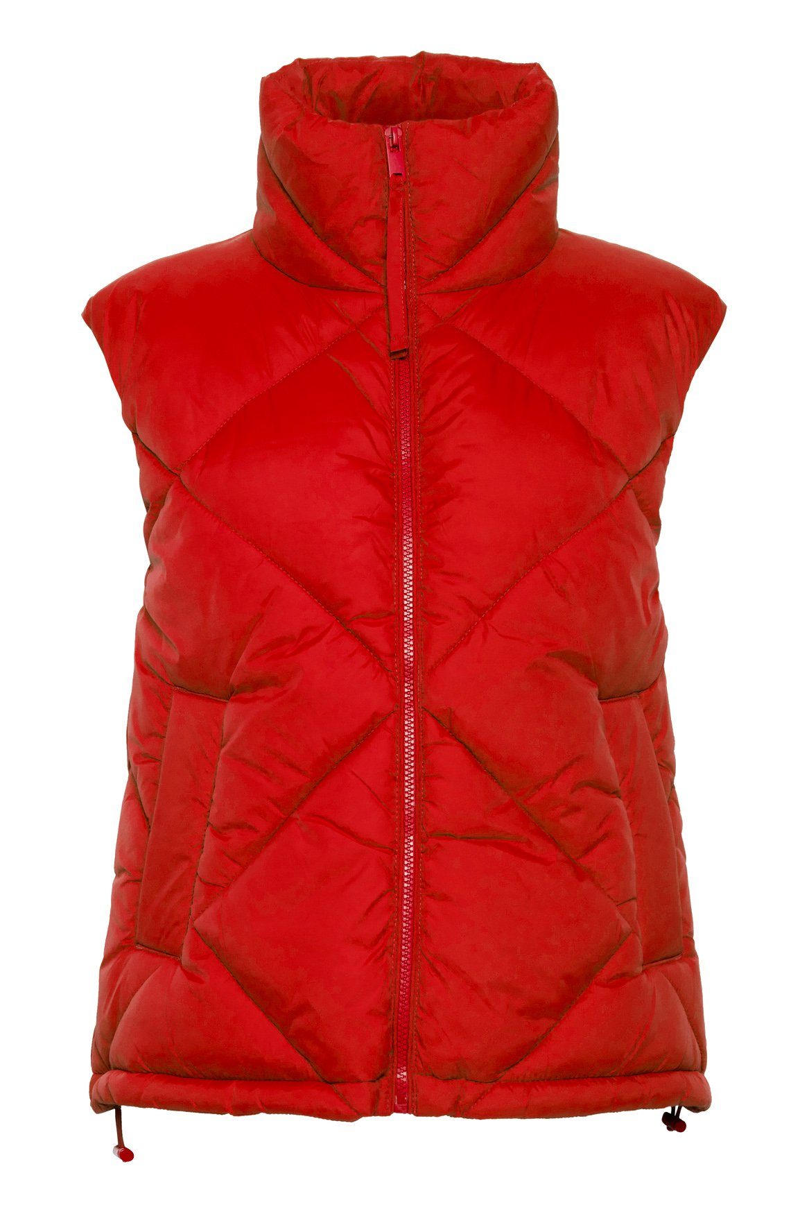 Ärmellos Steppweste Weste BYBOMINA Stepp in 6256 Rot b.young Puffer Jacke