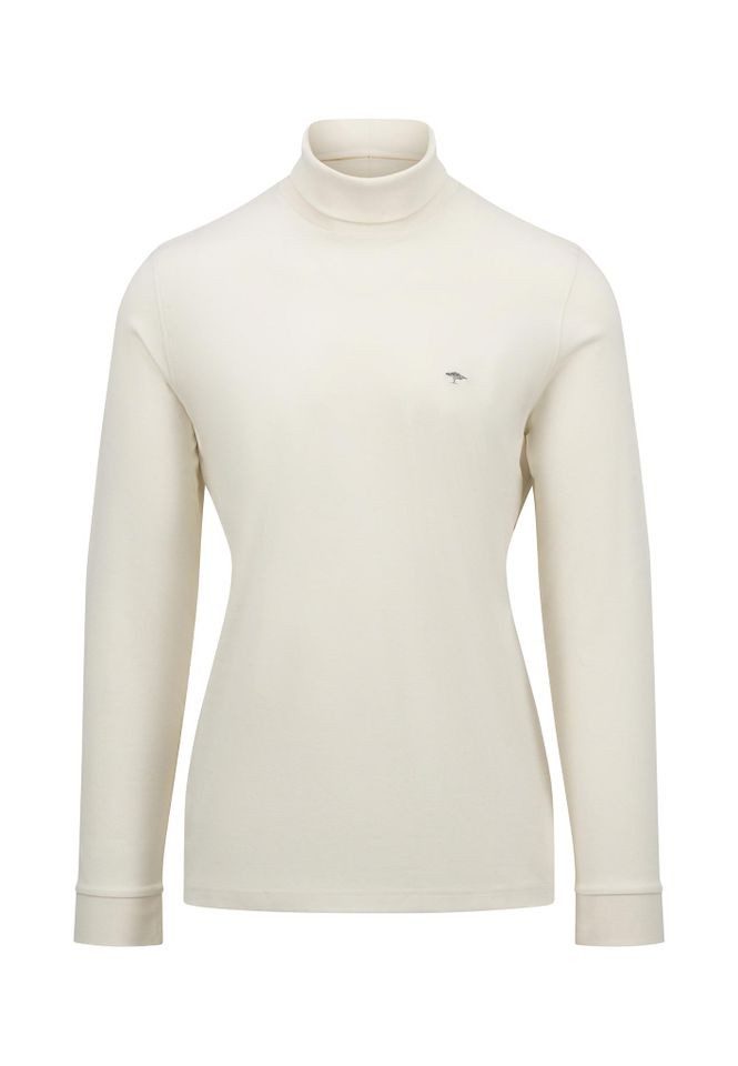 FYNCH-HATTON Rollkragenshirt mit Logo-Bestickung an der günstig online kaufen