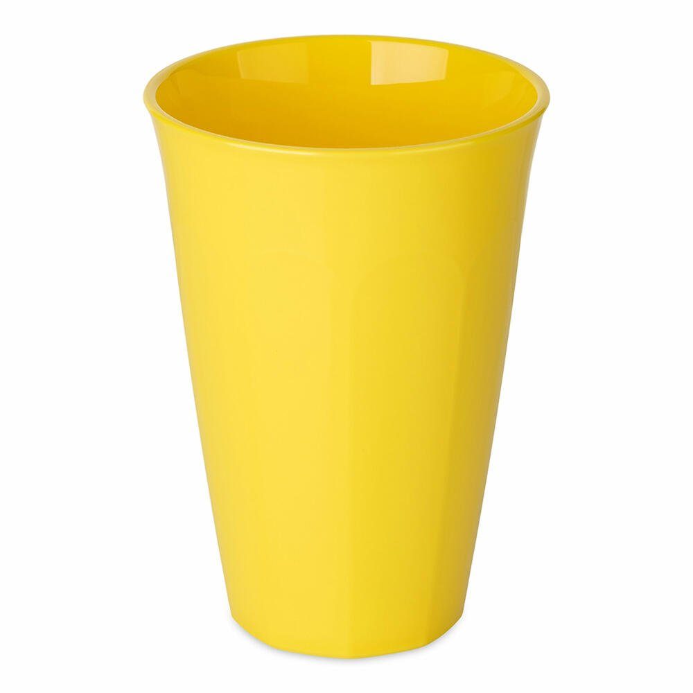 KOZIOL Becher Nora L, Strong Yellow, 450 ml, Thermoplastischer Kunststoff