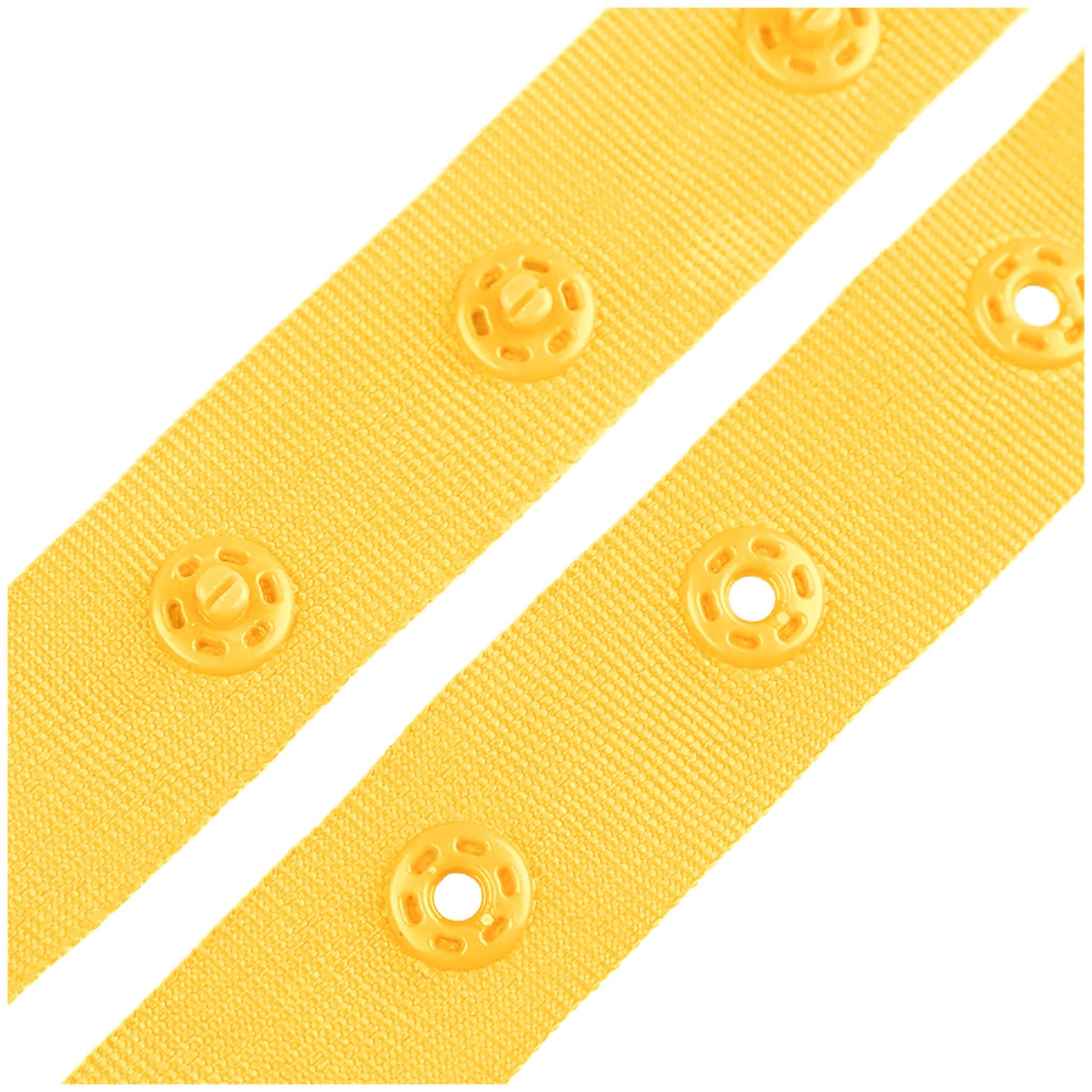 maDDma Druckknopf 3m Druckknopfband 18mm Druckknopf Band Bodyverschluss Miederband, Breite 18 mm Abstand 25 mm