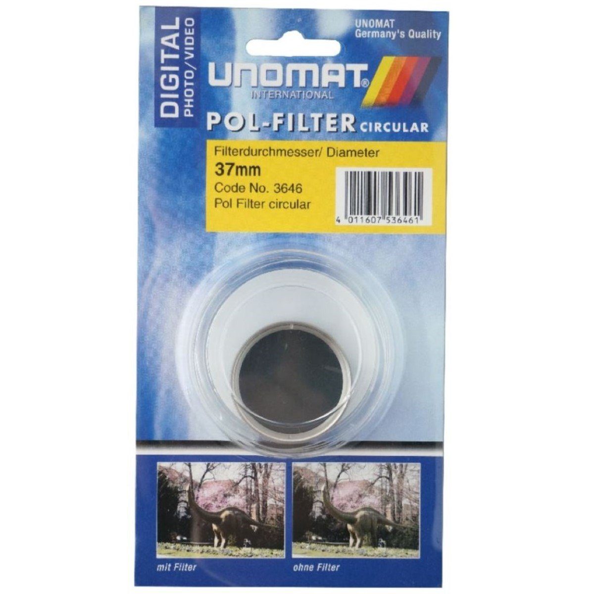 Pol-Filter kräftige für Polarisations-Filter Farben Digital, circular Vergütung, HTMC für (Pol-Filter 37mm Kamera Objektivzubehör etc)