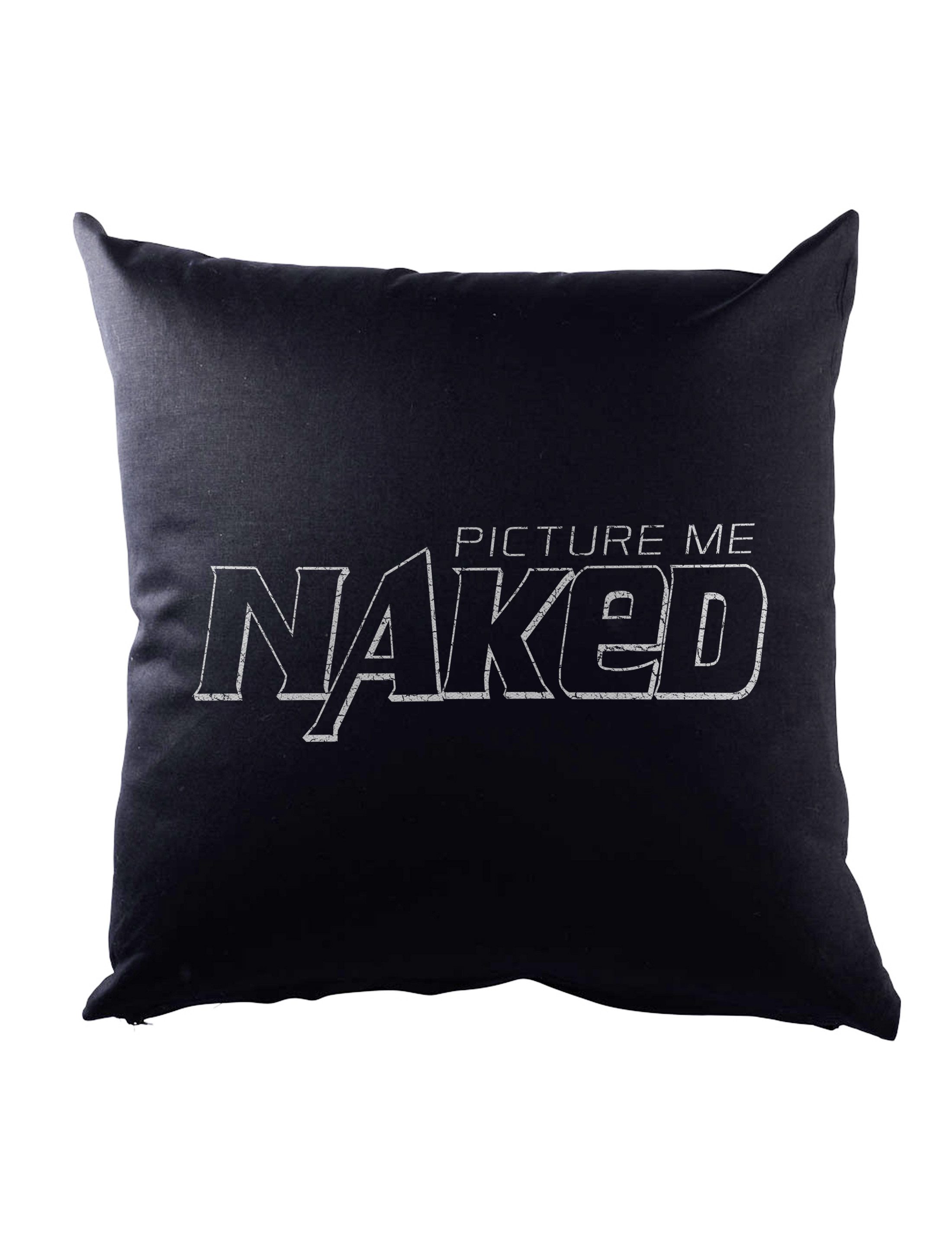Urban Backwoods Dekokissen Picture Me Naked Dekokissen Dick Dicke Nackt Stolz Übergewicht Chubby, Pride Fat Large Big