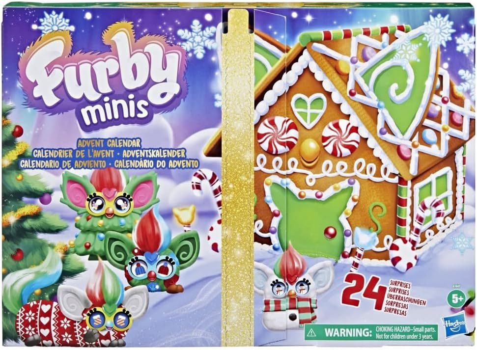 Hasbro Spielzeug-Adventskalender Furby Minis Adventskalender (Set, 1-tlg), Sammelset für Kinder