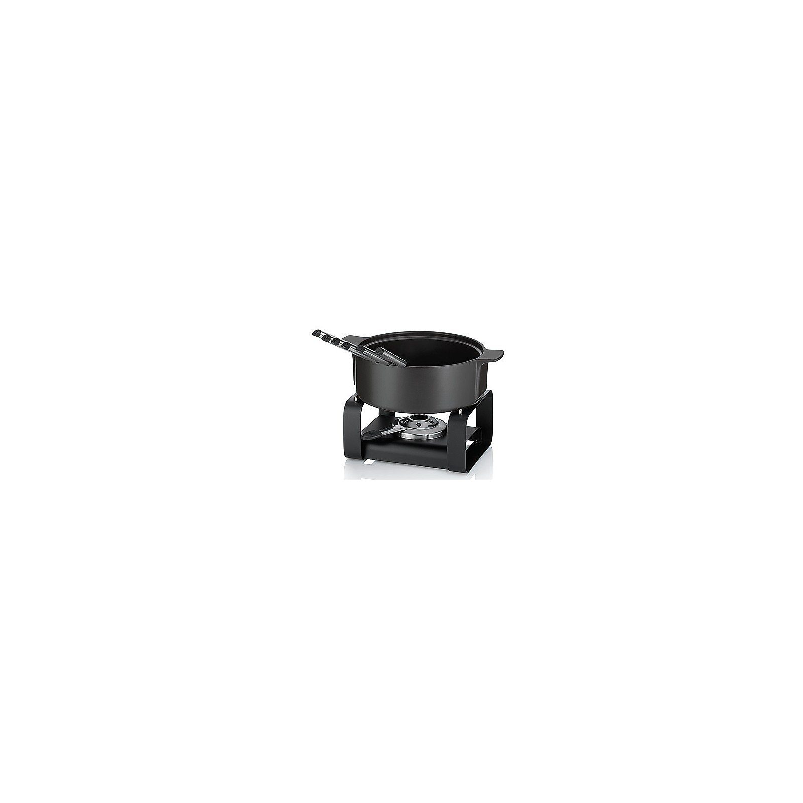 kela Fondue Roman, Käsefondue, hitzebeständiger Keramiktopf, 1,75 L, mit 6 Fondue-Gabeln