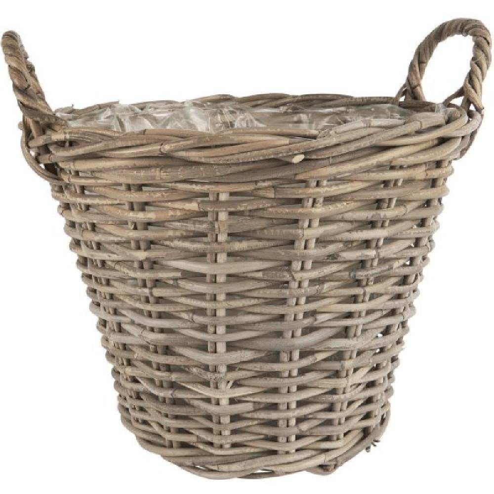 Blumentopf Ib Laursen Korb Rattan (36cm)