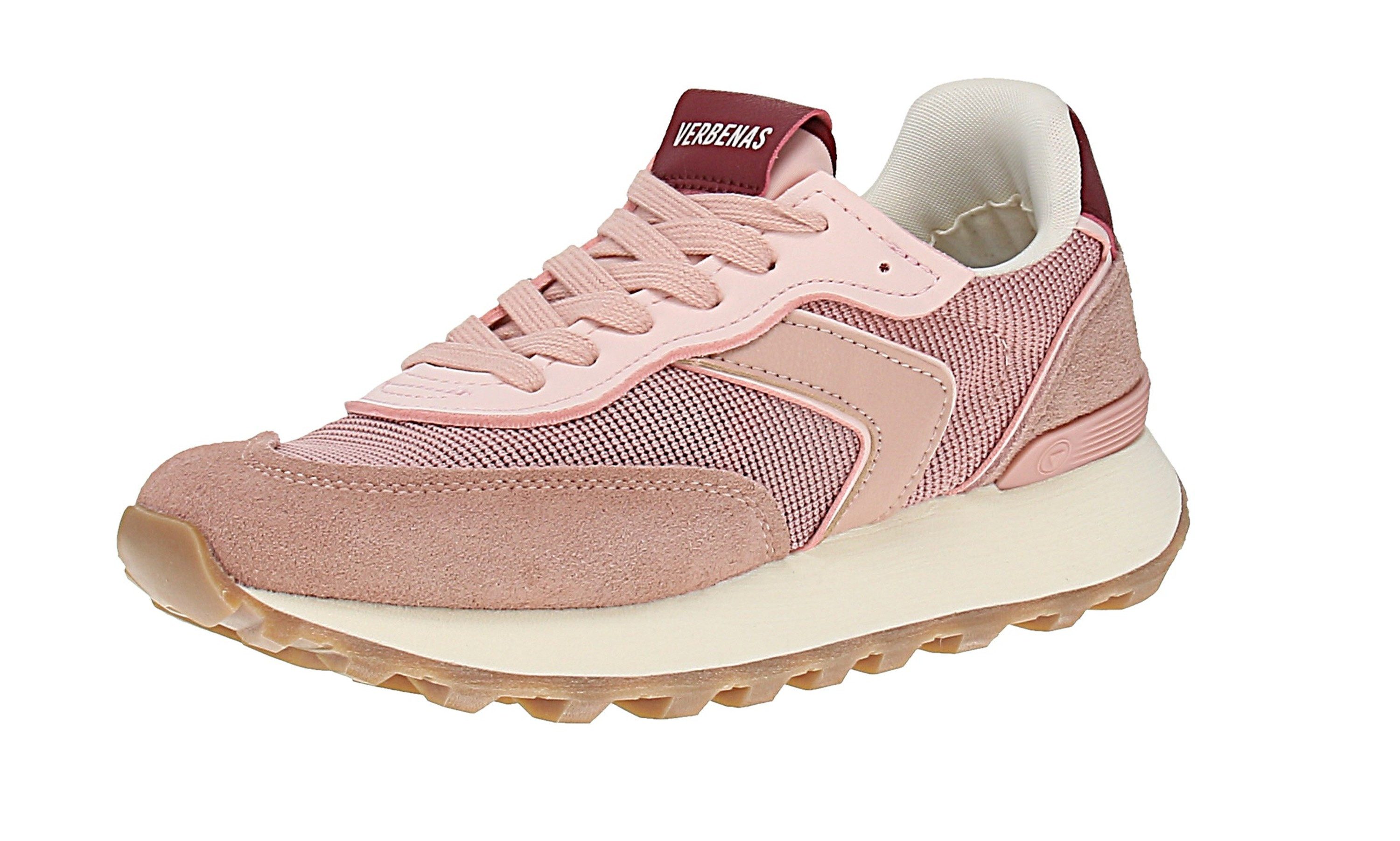 VERBENAS Verbenas 6701671028 Clodette Dinan - Damen Sneaker - 665-Nude-Burgundy Sneaker