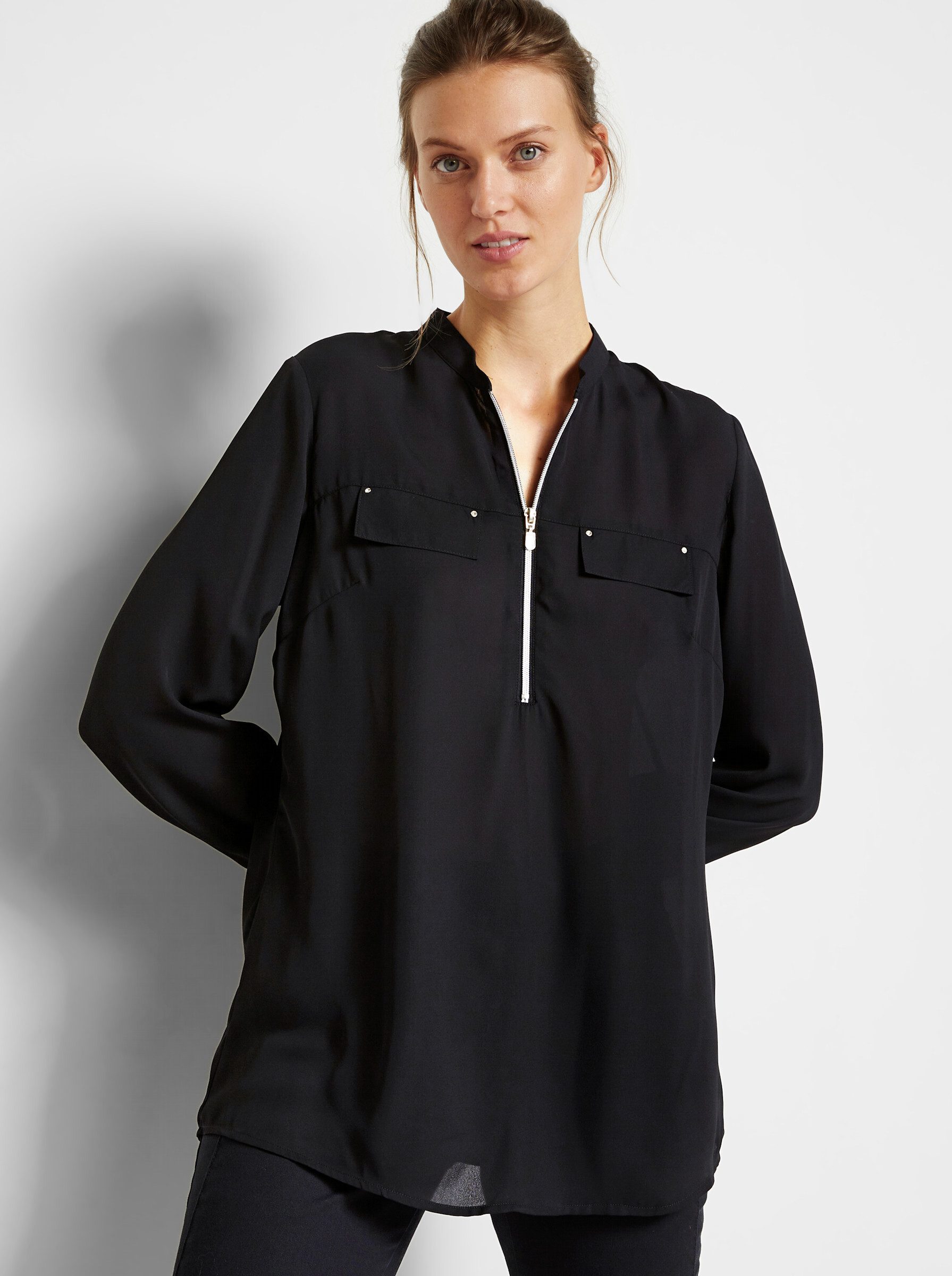 Klassische Bluse Bluse
