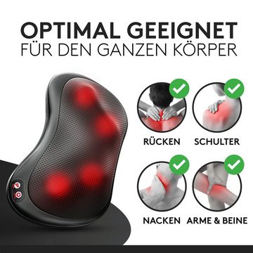 Wellax Massagekissen Wellax - Massagekissen mit Wärmefunktion & 360° Drehung