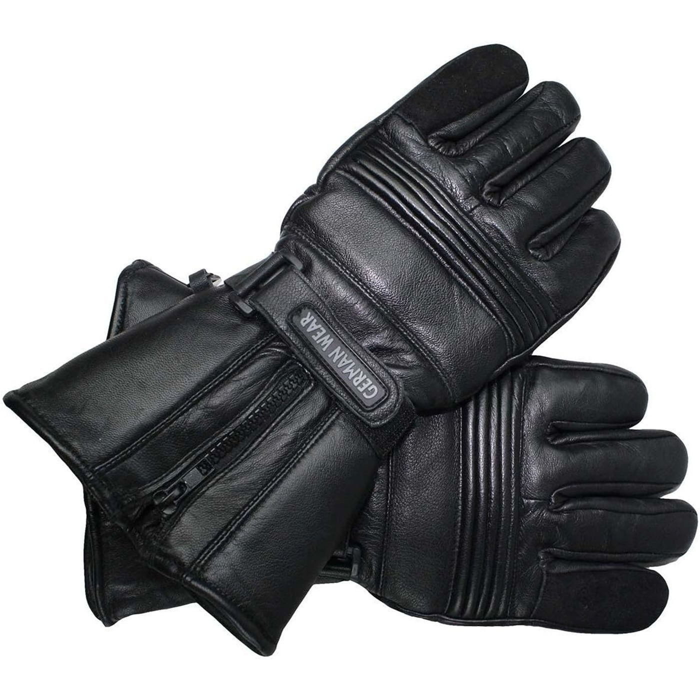 German Wear Motorradhandschuhe GW400G-M8 Winter Motorradhandschuhe Lederhan günstig online kaufen