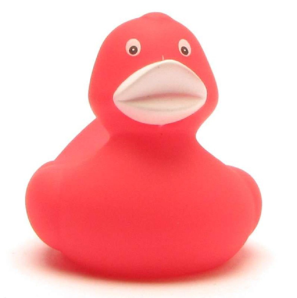 Quietscheentchen Duckshop 6 Badeente - Badespielzeug rot cm