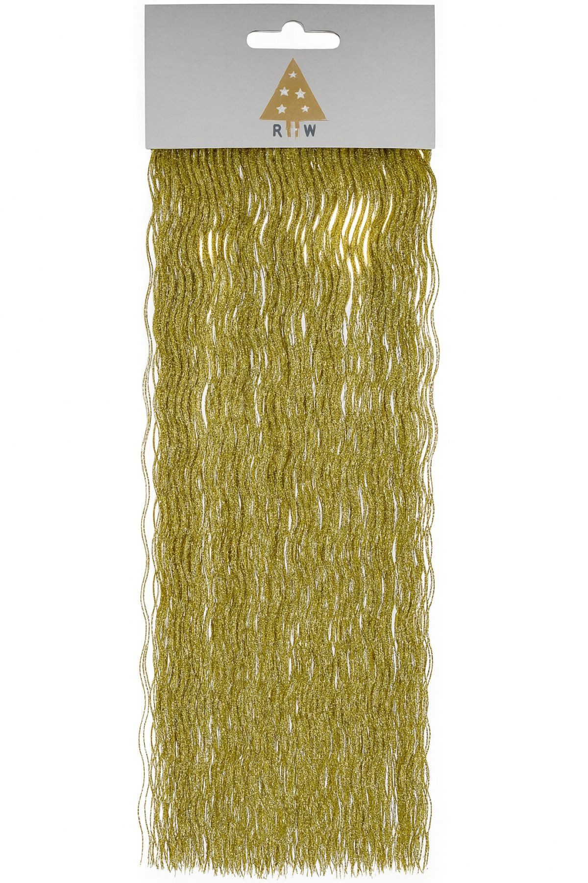 RIFFELMACHER & WEINBERGER Weihnachtsbaumkugel Riffelmacher Lametta gewellt 48 cm, 500 Fäden, G
