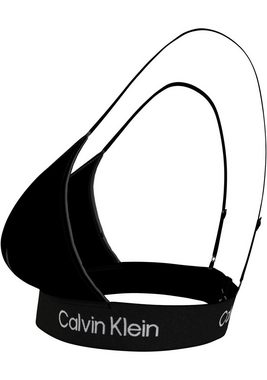 Calvin Klein Swimwear Triangel-Bikini-Top FIXED TRIANGLE-RP, mit Logobund