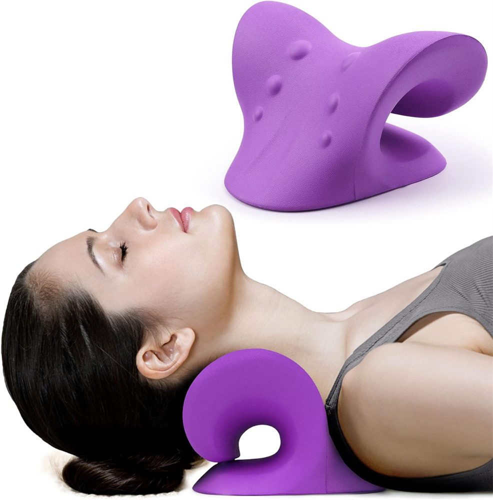 Nacken-Massagegerät Nacken Schulter Relaxer Cervical Tragbares Traktionsgerät