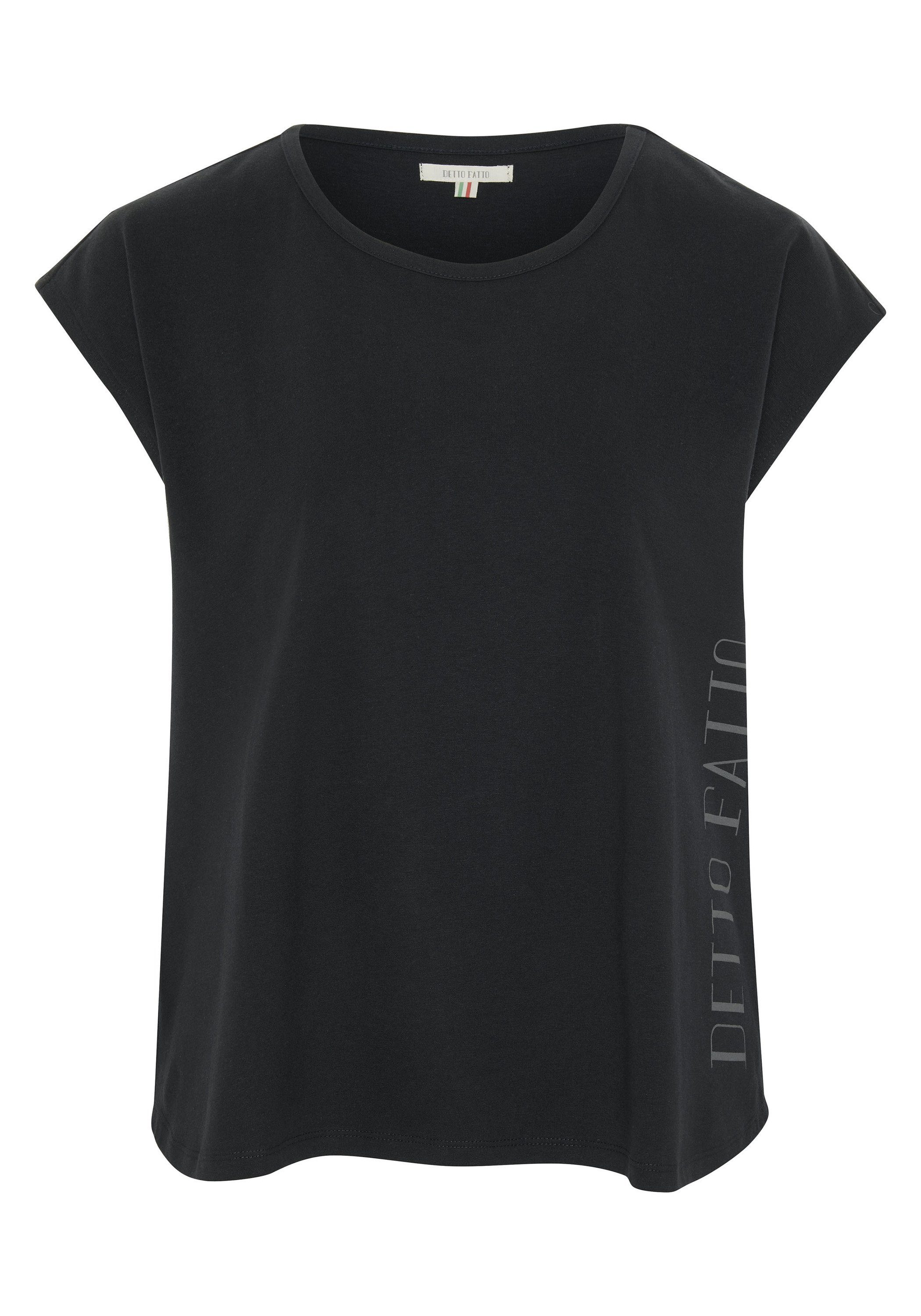 Detto Fatto T-Shirt in lässiger A-Linie günstig online kaufen