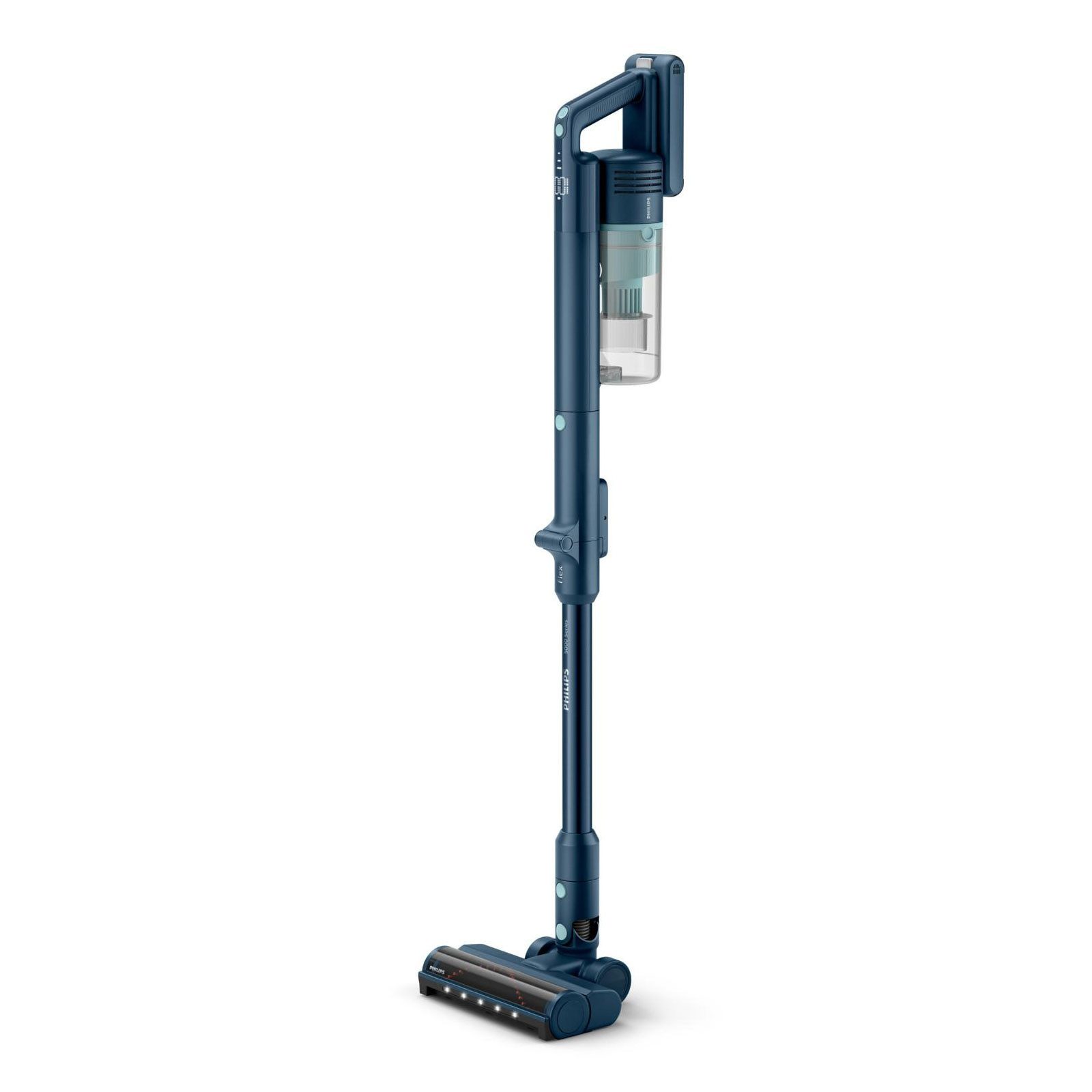 Philips Akku-Hand-und Stielstaubsauger XC5244/10, 60 Min Laufzeit, LED-Düse, Aquamodul, Tierhaardüse