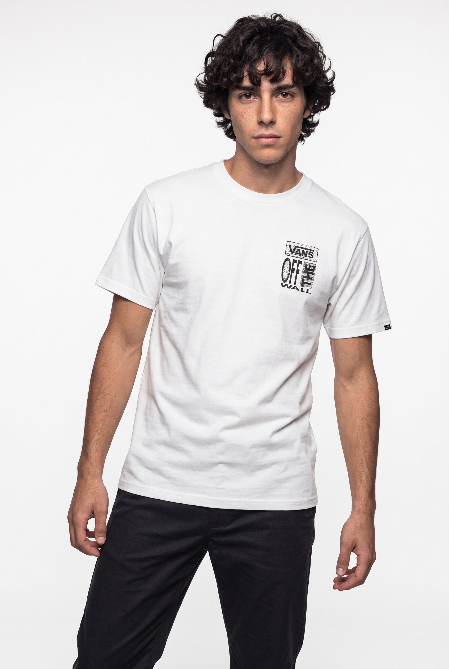 Vans T-Shirt CUT AND PASTE SS TEE mit Rundhalsausschnitt, Kurzarm, aus Baumwolle, normale Länge