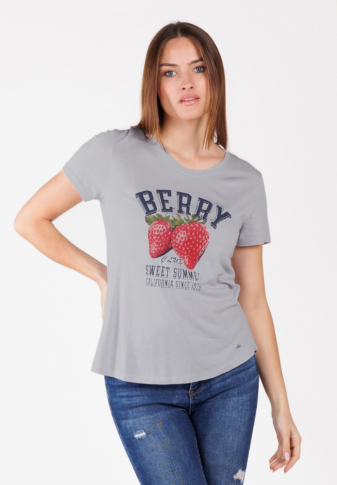 Key Largo T-Shirt WT BERRY round (1er)