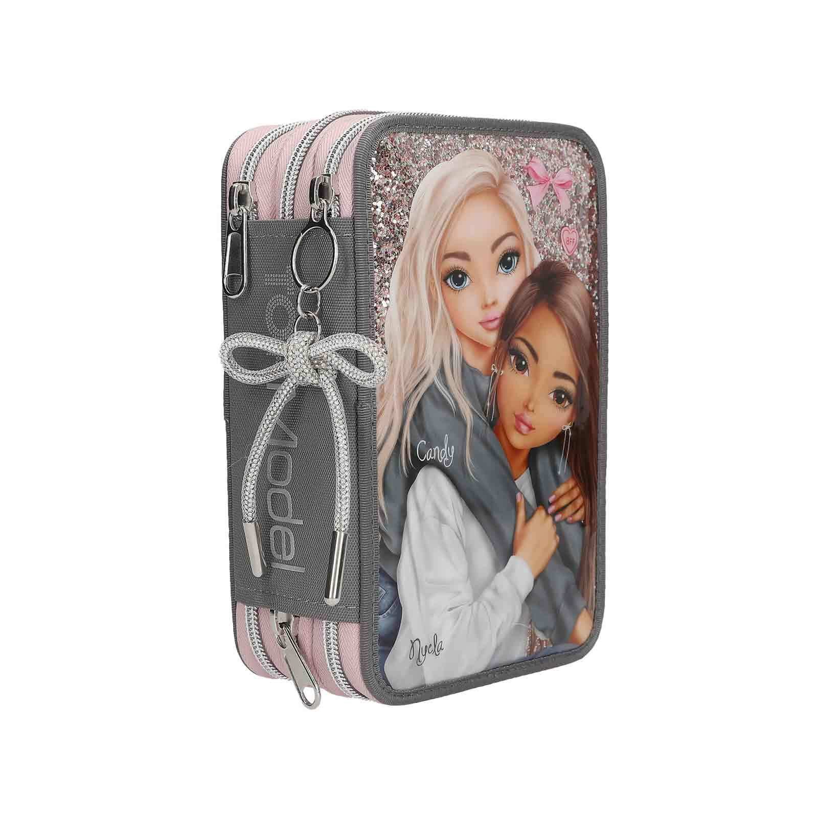 Depesche Federmäppchen TOPModel 3-Fach Federtasche MY BFF, (1-tlg)